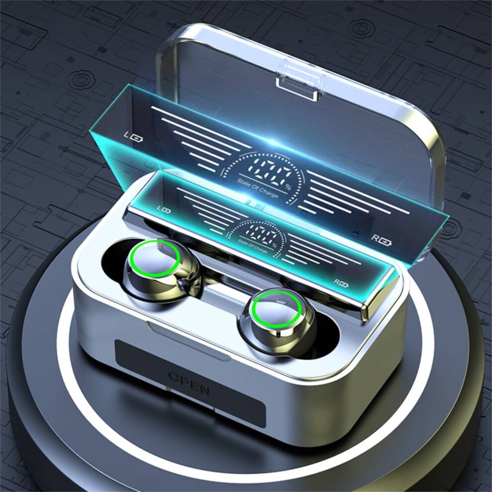 Bluetooth earbuds Bluetooth Earbuds with LED Display