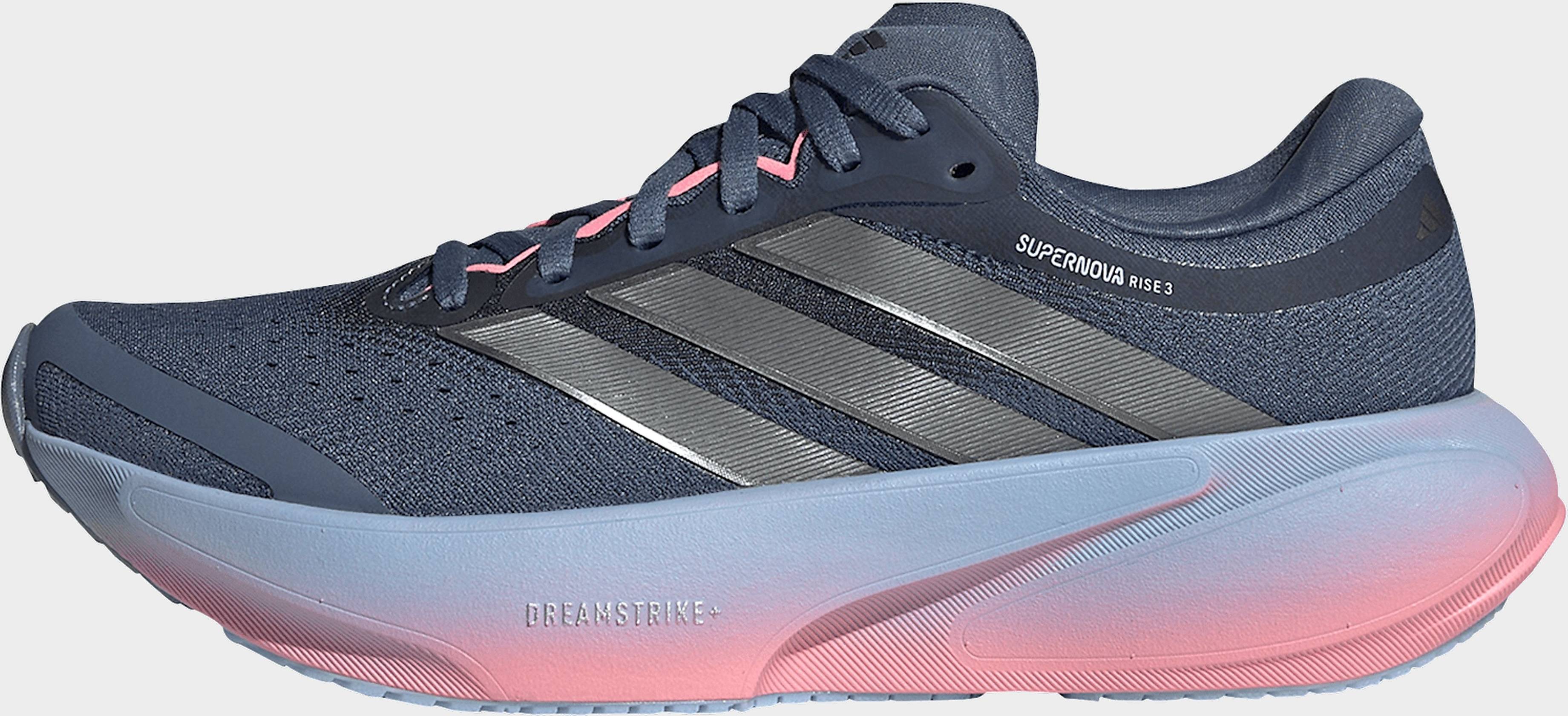 adidas Performance Supernova Rise 3 Løbesko Tech Ink Iron Metallic - Marineblå