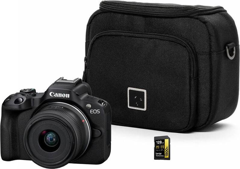 Canon EOS R50 RF-S 18-45mm STM Starter Kit