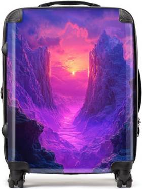 Warren Reed Designer Elena Sable Suitcase Large