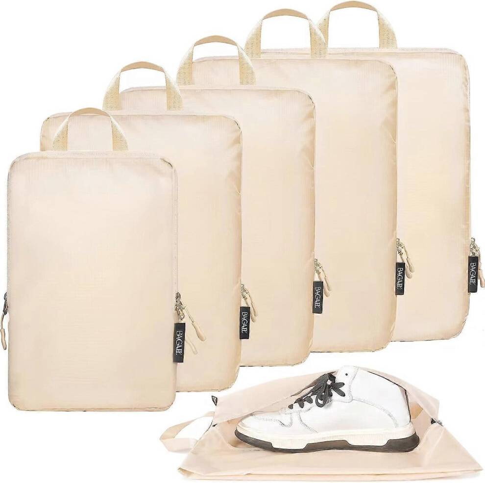 Kikidex Ultralight Compression Packing Cubes 6 Set
