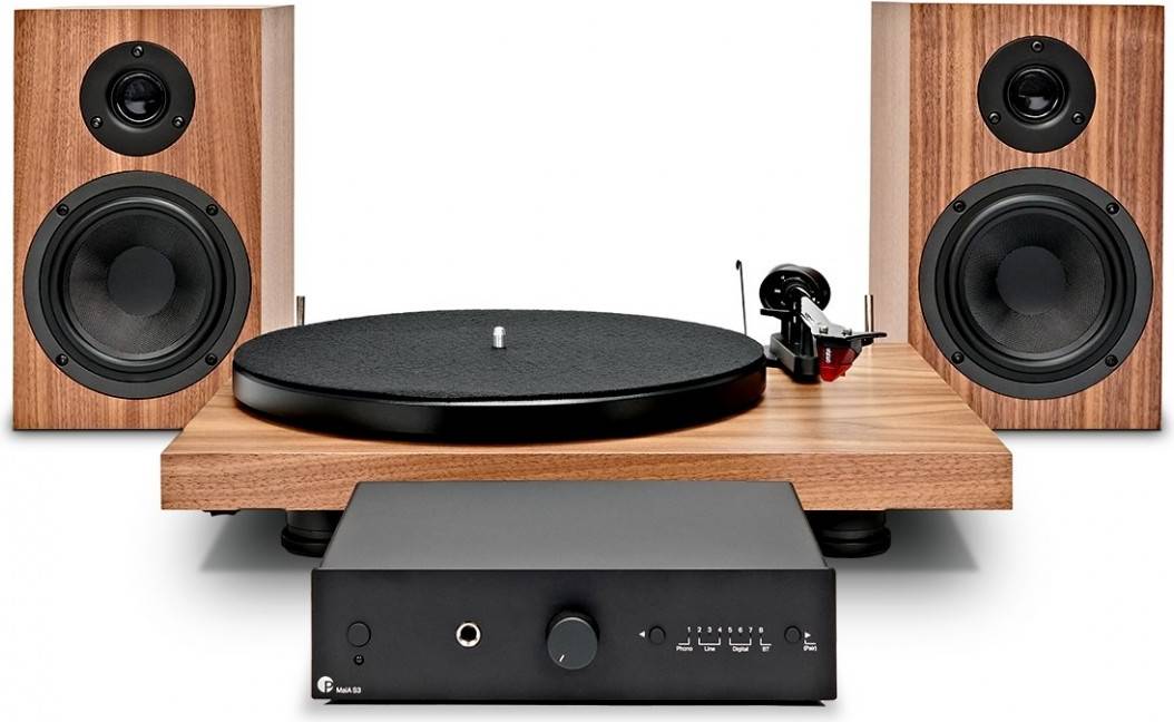 Pro-Ject Colourful Audio System Walnut