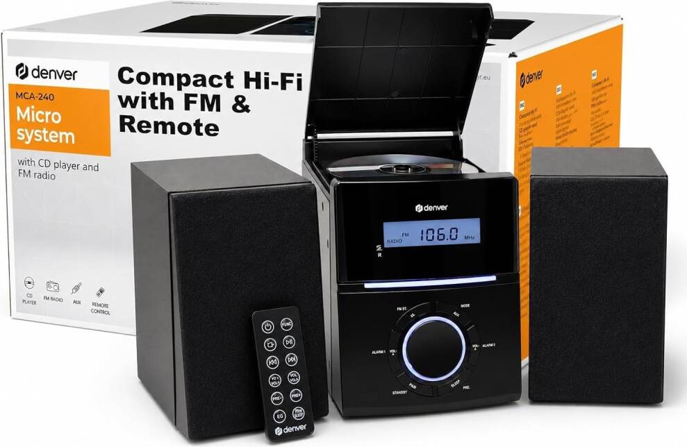Micro stereo hifi MCA-240 CD Player Micro Hi-Fi System