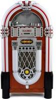 MonsterShop Retro Style Illuminated Jukebox Sound System