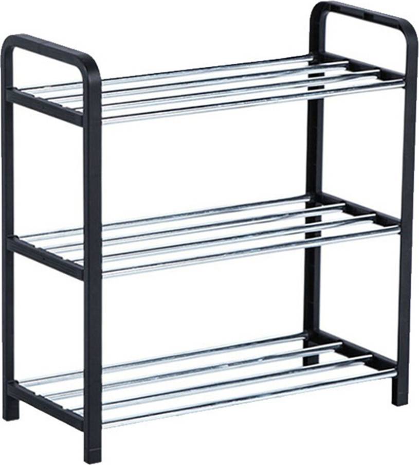 Inoomp Set Of 3 Shoe Organizer For Closet Floor Rack Shoe Rack 3pcs