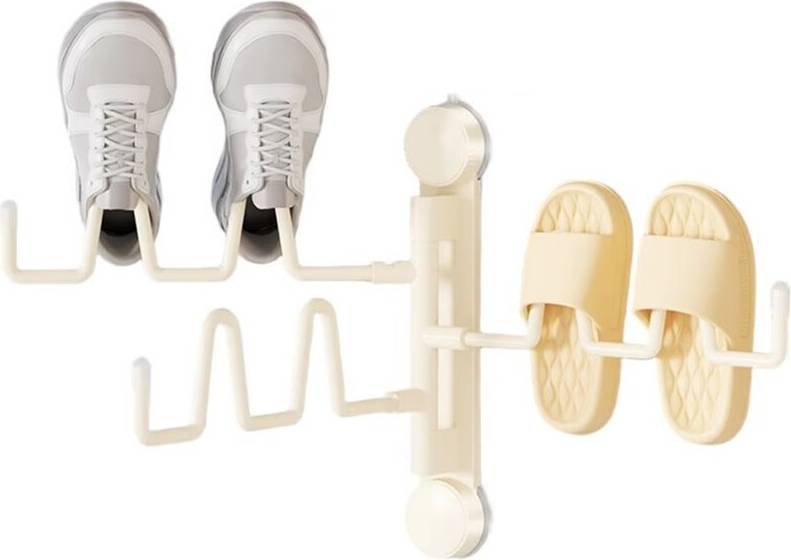 Istovo Space-Saving Suction-Cup Shoe Racks Shoe Rack