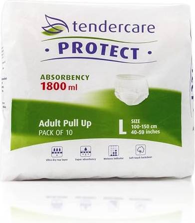 Adult incontinence pants Protect Adult Incontinence Pants Large Pull Up Disposable - Absorbency