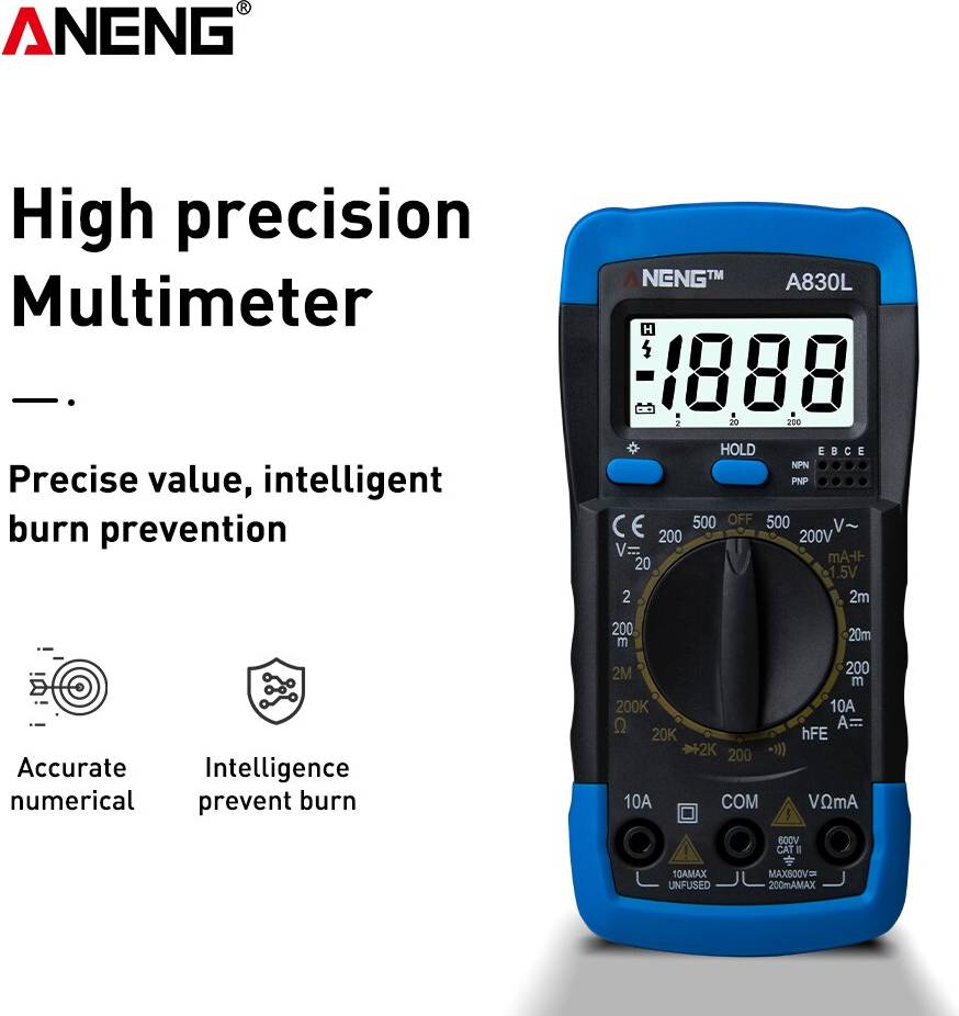 Multimeter digital ANENG A830L Digital Multimeter