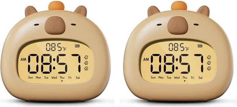 Alarm clock Typecat Capybara Alarm Clock 2PCS
