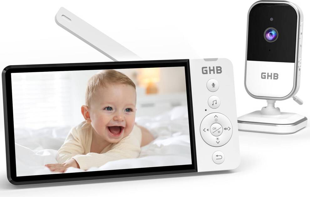 GHB 5 Inch Baby Monitor with Camera