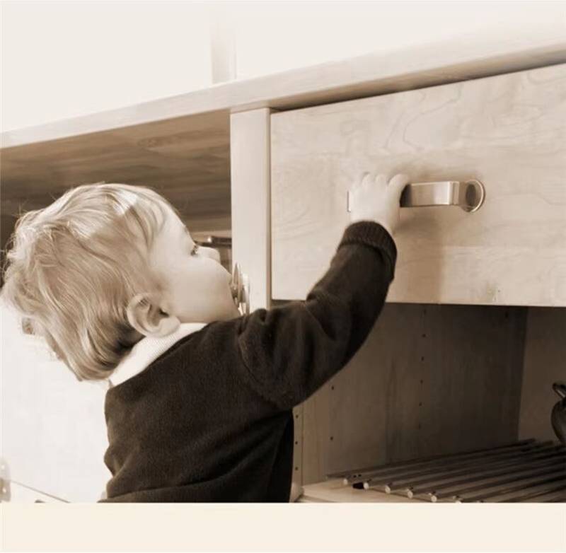 ChildSafety Drawer Lock Double Use Right Angle
