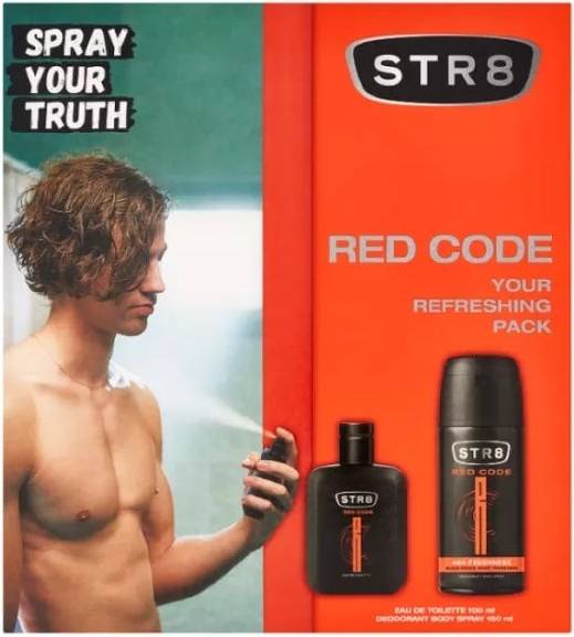 STR8 Red Code Set 100ml Deo 150ml