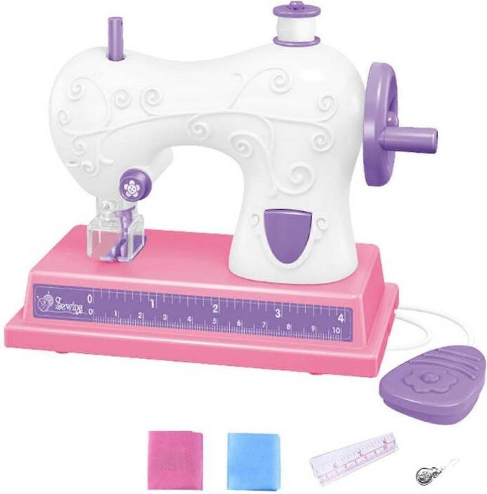 Kids Sewing Machine Toy with Pre-Threaded Box
