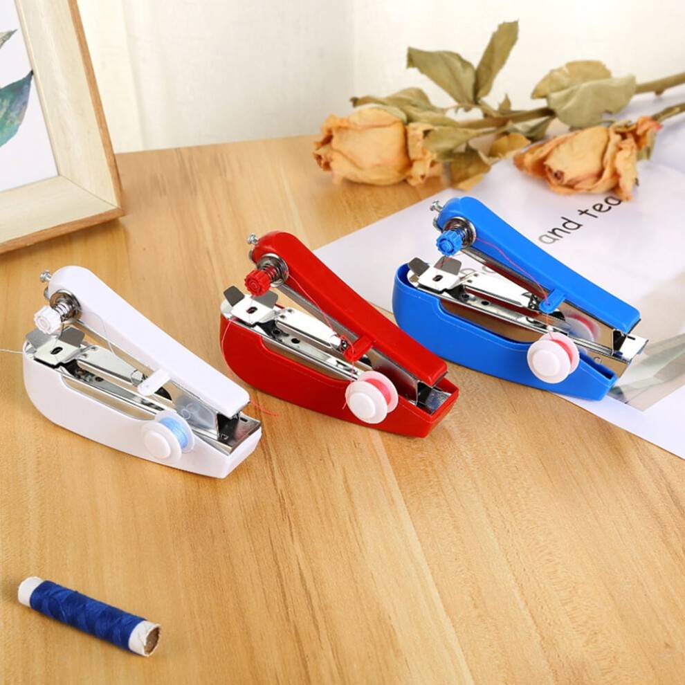 Mini sewing machine Frcolor Handheld Mini Sewing Machine 3 Pcs