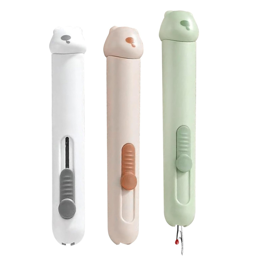 Saudism 2-in-1 Automatic Needle Threaders Seam Ripper