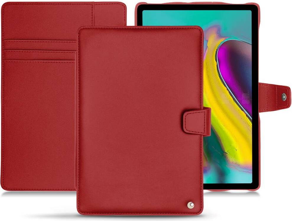 Noreve Leren Portemonnee Tablethoes Rood