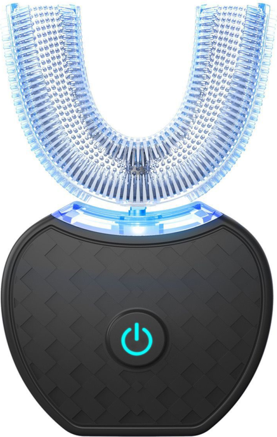 Electric Automatic U-Shape Sonic Toothbrush Kit