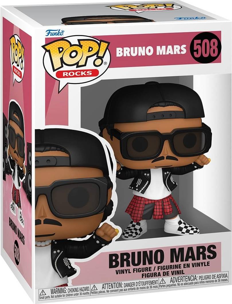 Funko Bruno Mars POP Rocks Vinyl Figure 9 cm