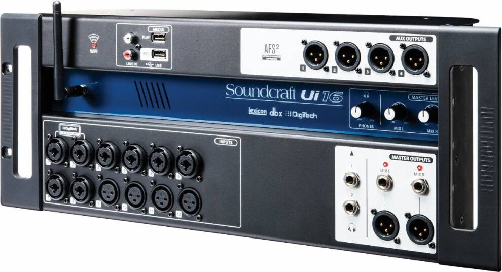 Soundcraft UI 16 16-Channel Remote Controlled Digital Mixer