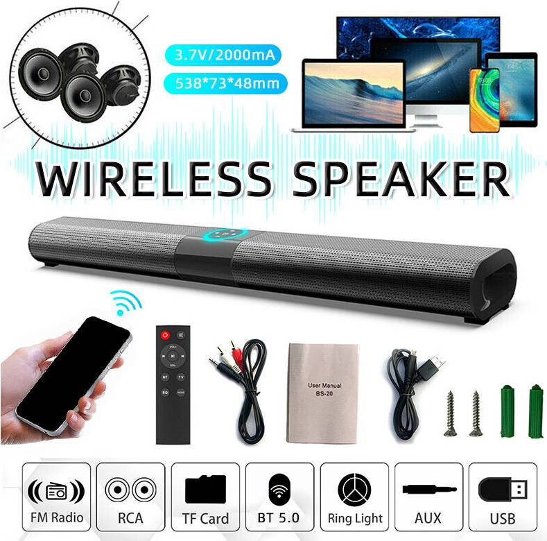 Wireless Bluetooth Soundbar System