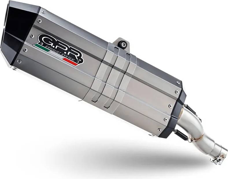 GPR Exhaust System Hyper Sonic Slip-On Titanium Muffler Bmw R 1300 R