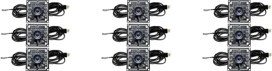 Typecat 9PCS 100 Degree Camera Module 1MP