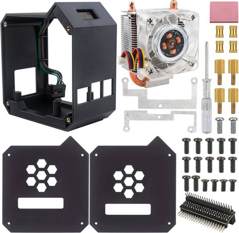 Raspberry pi kit Raspberry Pi 5 ABS Tower Case Kit