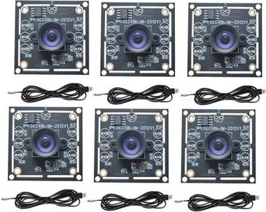 Sodial 6pcs 100 Degree Camera Module 1MP