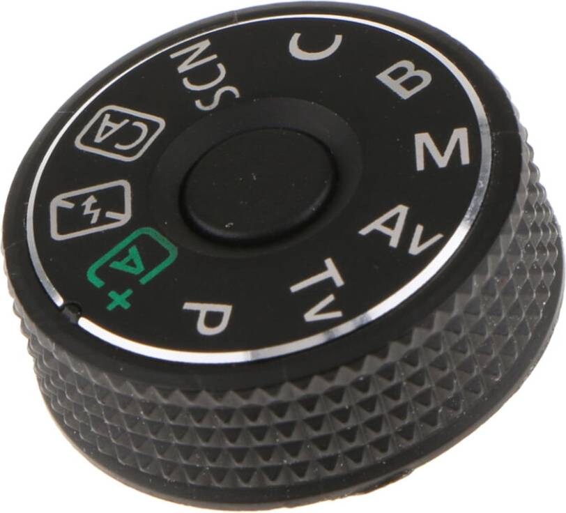 Canon 70D Function Dial Mode Button Replacement Plastic