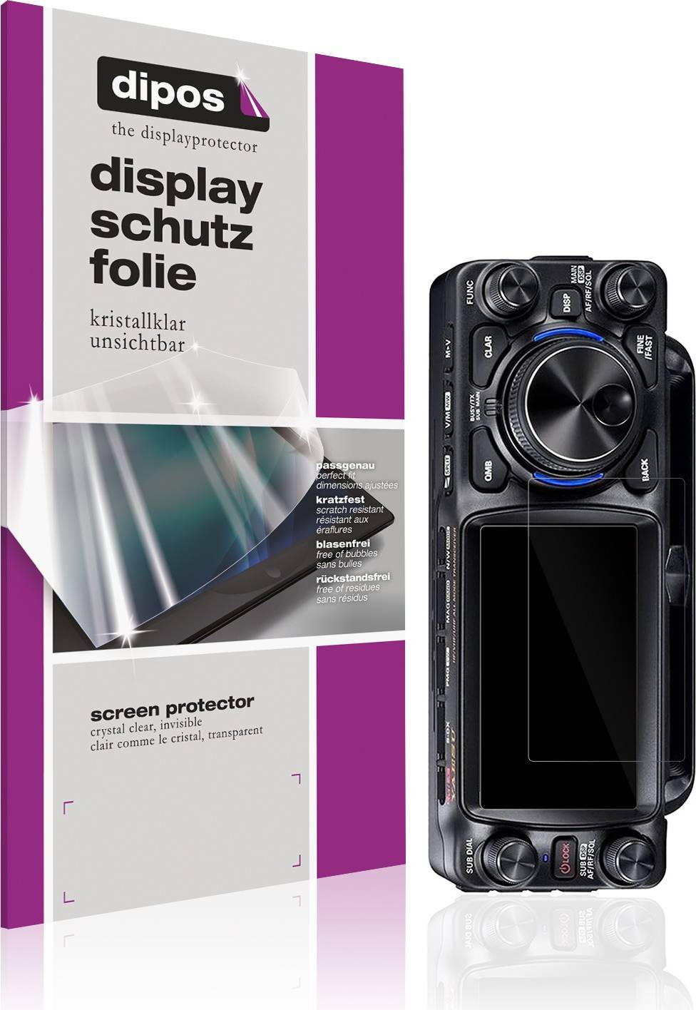 Dipos Screen Protector For Yeasu Ftx-1