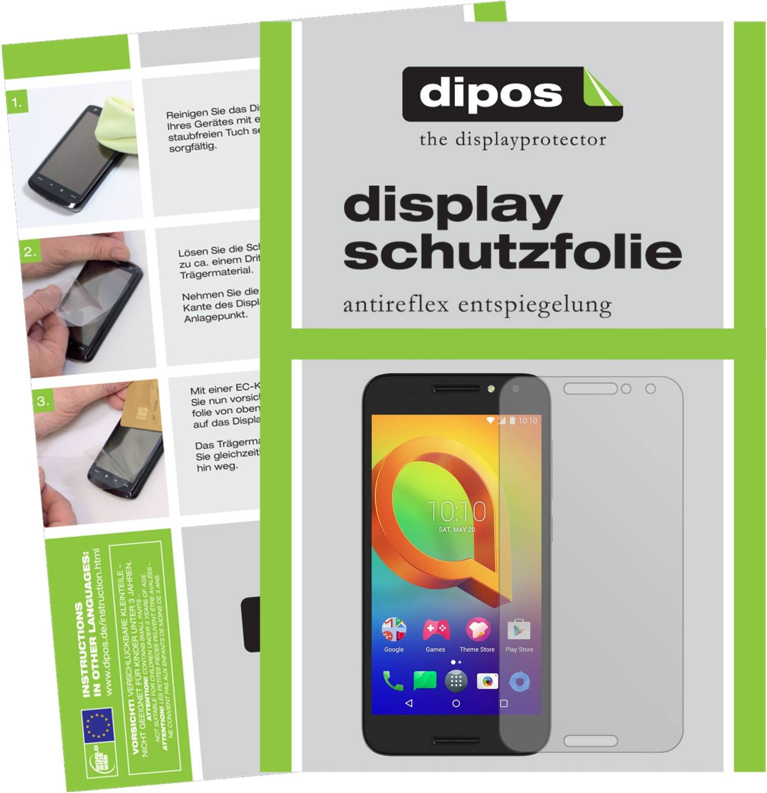 Dipos Screen Protector For Alcatel A3