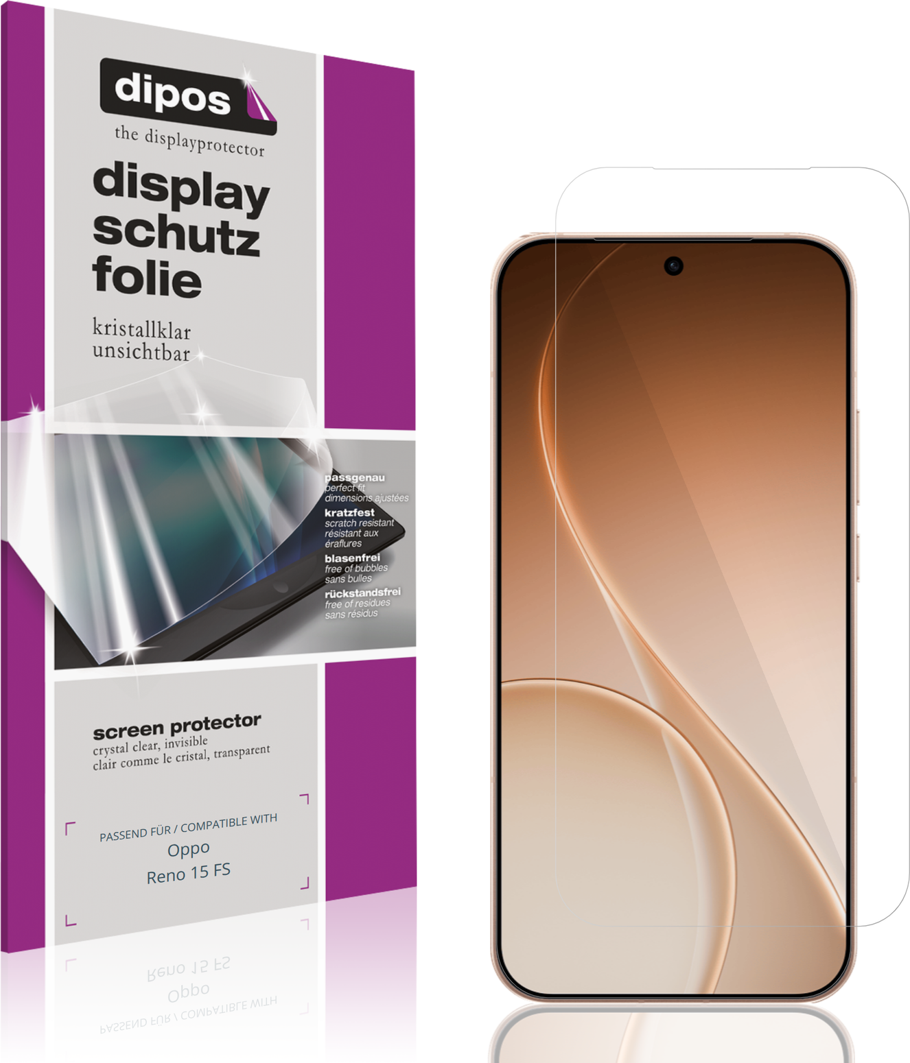 Dipos Screen Protector For Oppo Reno 15