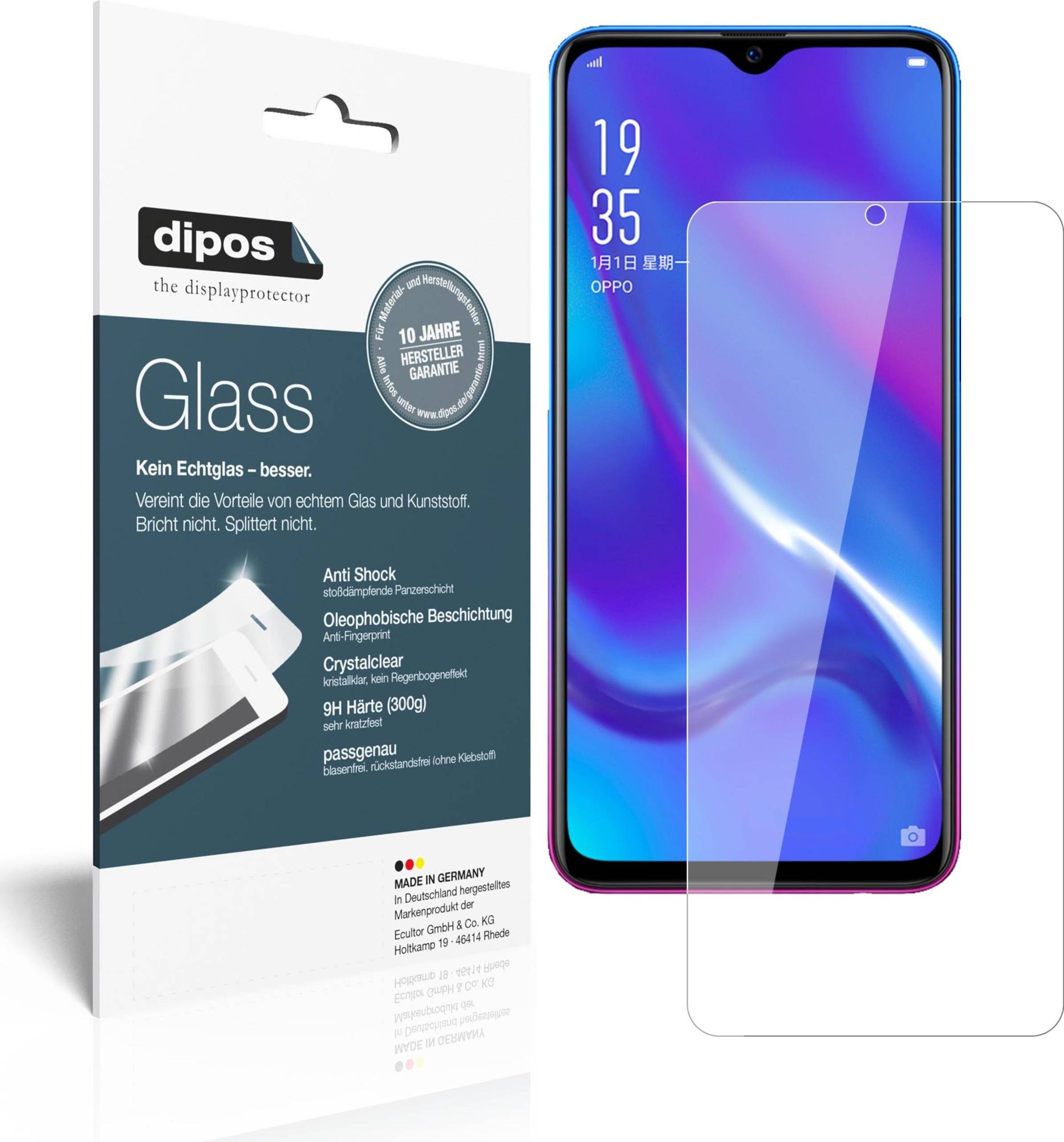 Dipos Screen Protector For Oppo R15x Flexible Glass