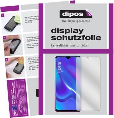 Dipos 3+3x Screen Protector For Oppo R15x