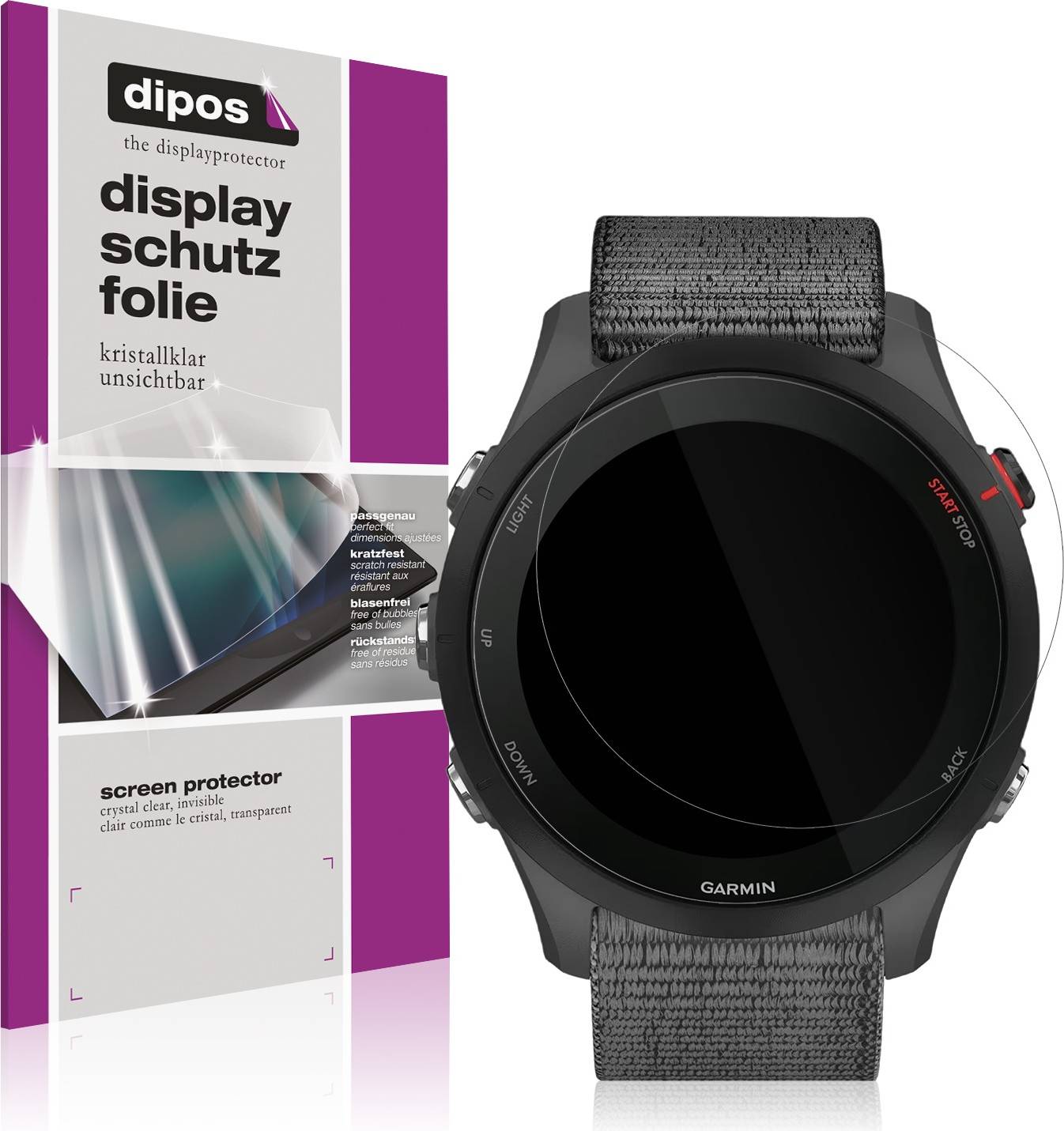 Garmin forerunner 255 Dipos Screen Protector For Garmin Forerunner 255