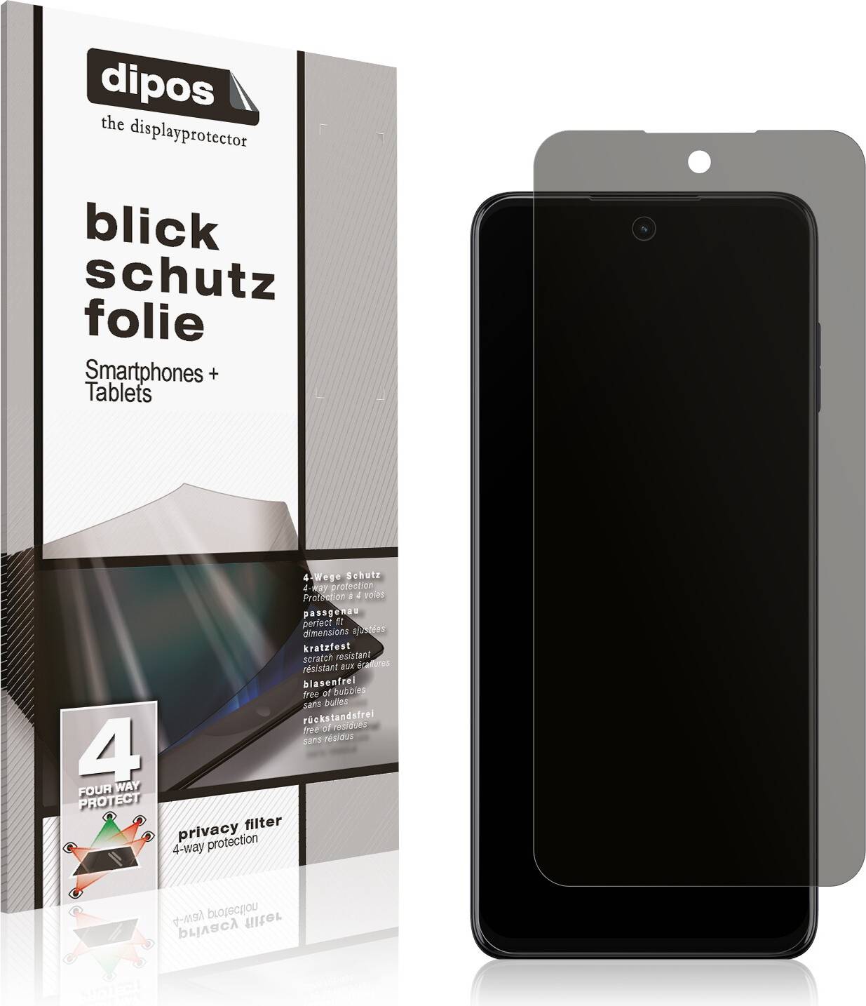 Dipos Screen Protector For Moto G73 Privacy Filter