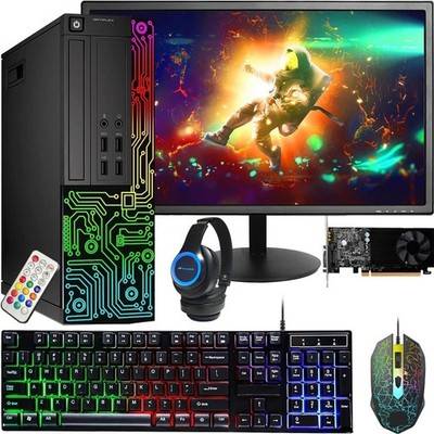 Dell Rgb Gaming Desktop Computer Bundle 24 Monitor