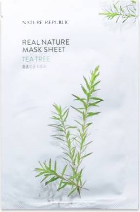 Real Sheet Mask Tea Tree 1 Pezzo
