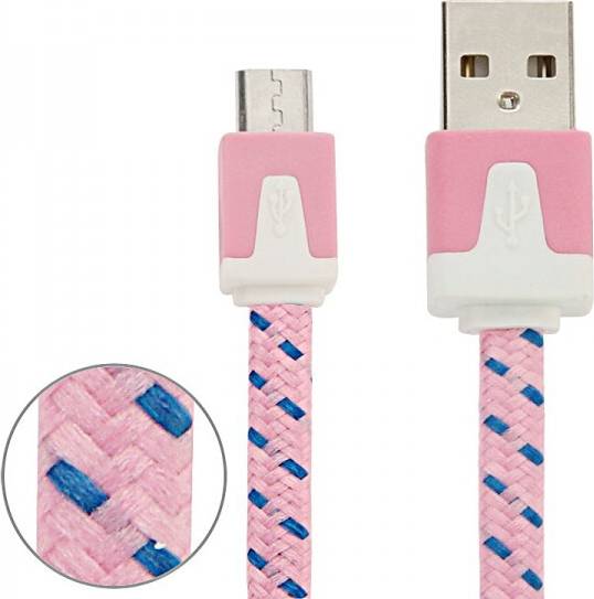 USB Daten Ladekabel Rosa