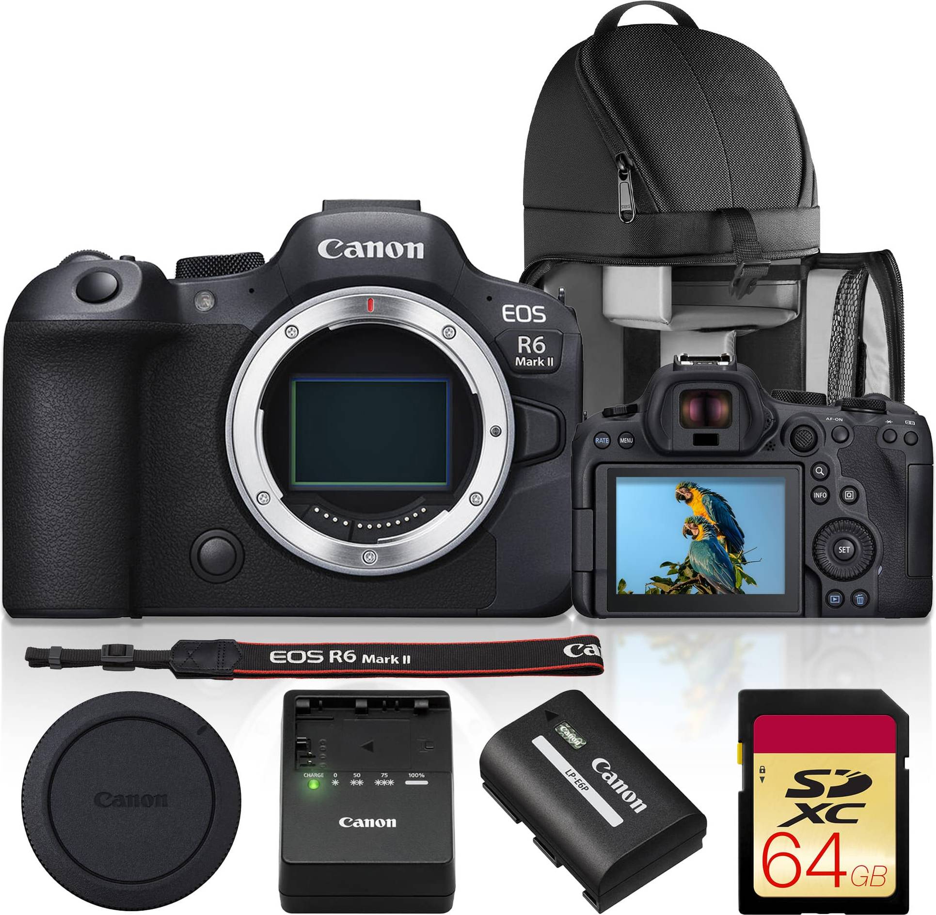 Canon eos mark ii Canon EOS R6 Mark II Mirrorless Camera