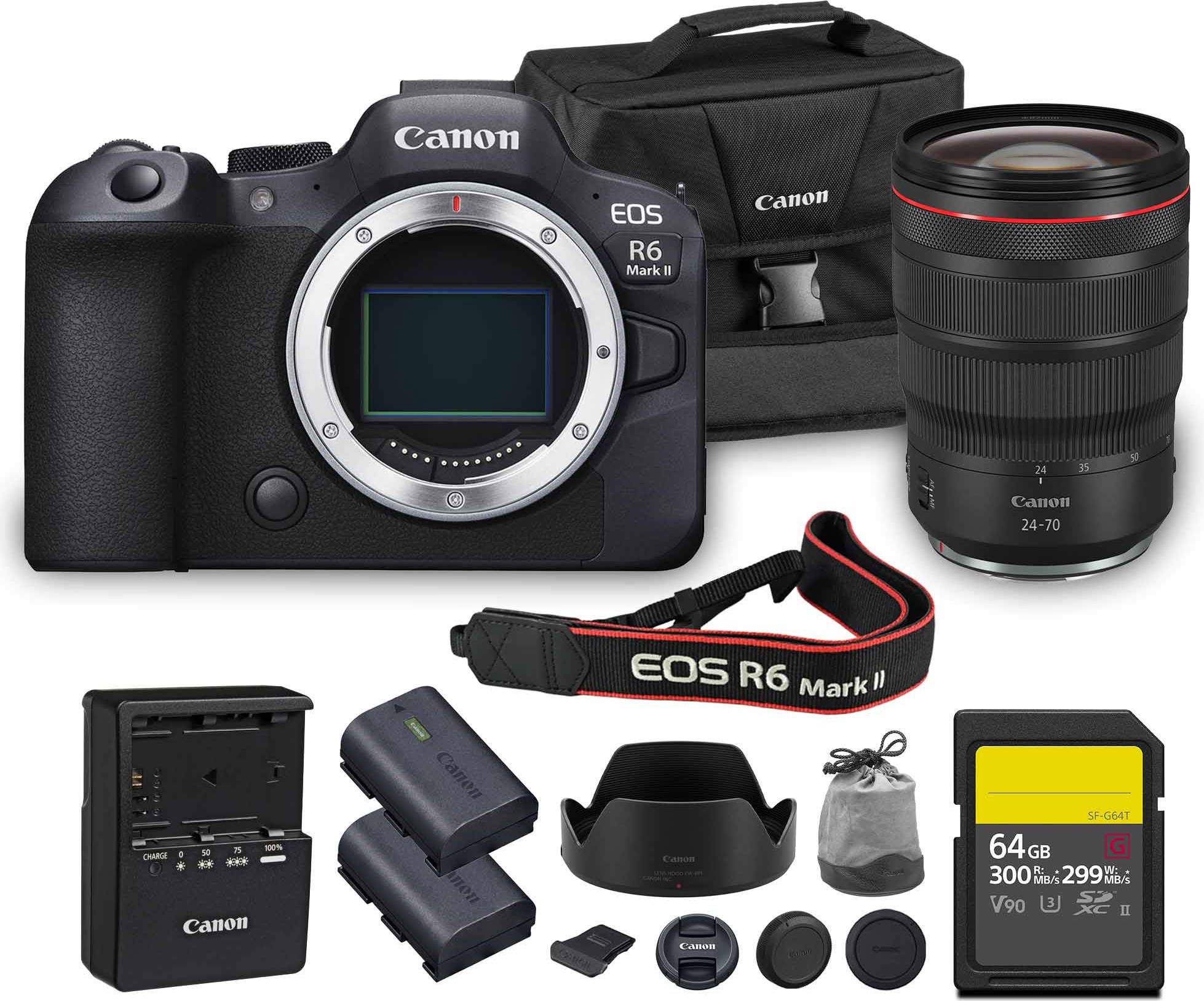 Canon eos mark ii Canon EOS R6 Mark II Mirrorless Camera