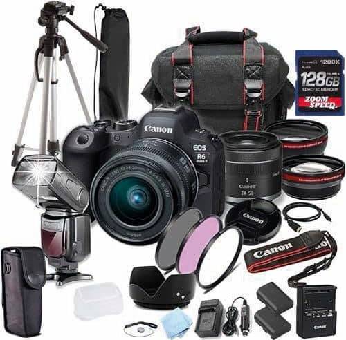 Canon eos r6 mark 2 Canon EOS R6 Mark II Camera Body with Accessory Kit