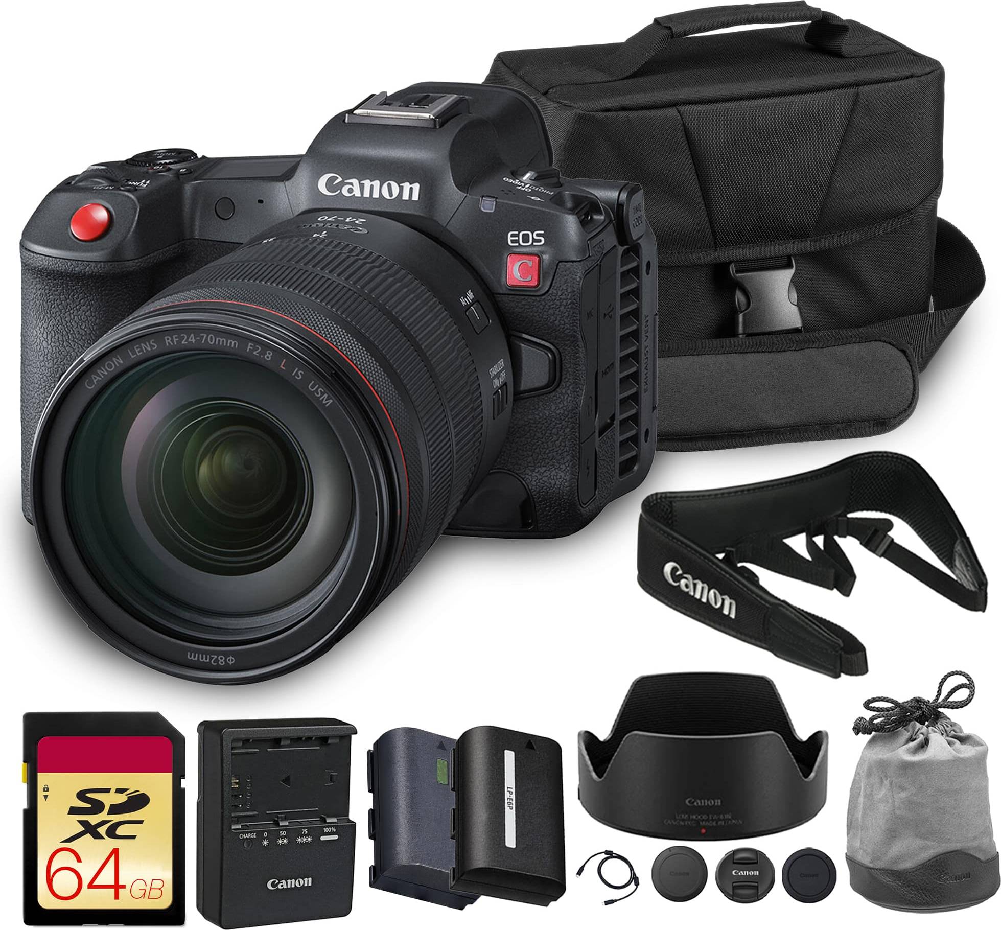 Canon r5 mirrorless Canon EOS R5 C Mirrorless Cinema Camera Kit