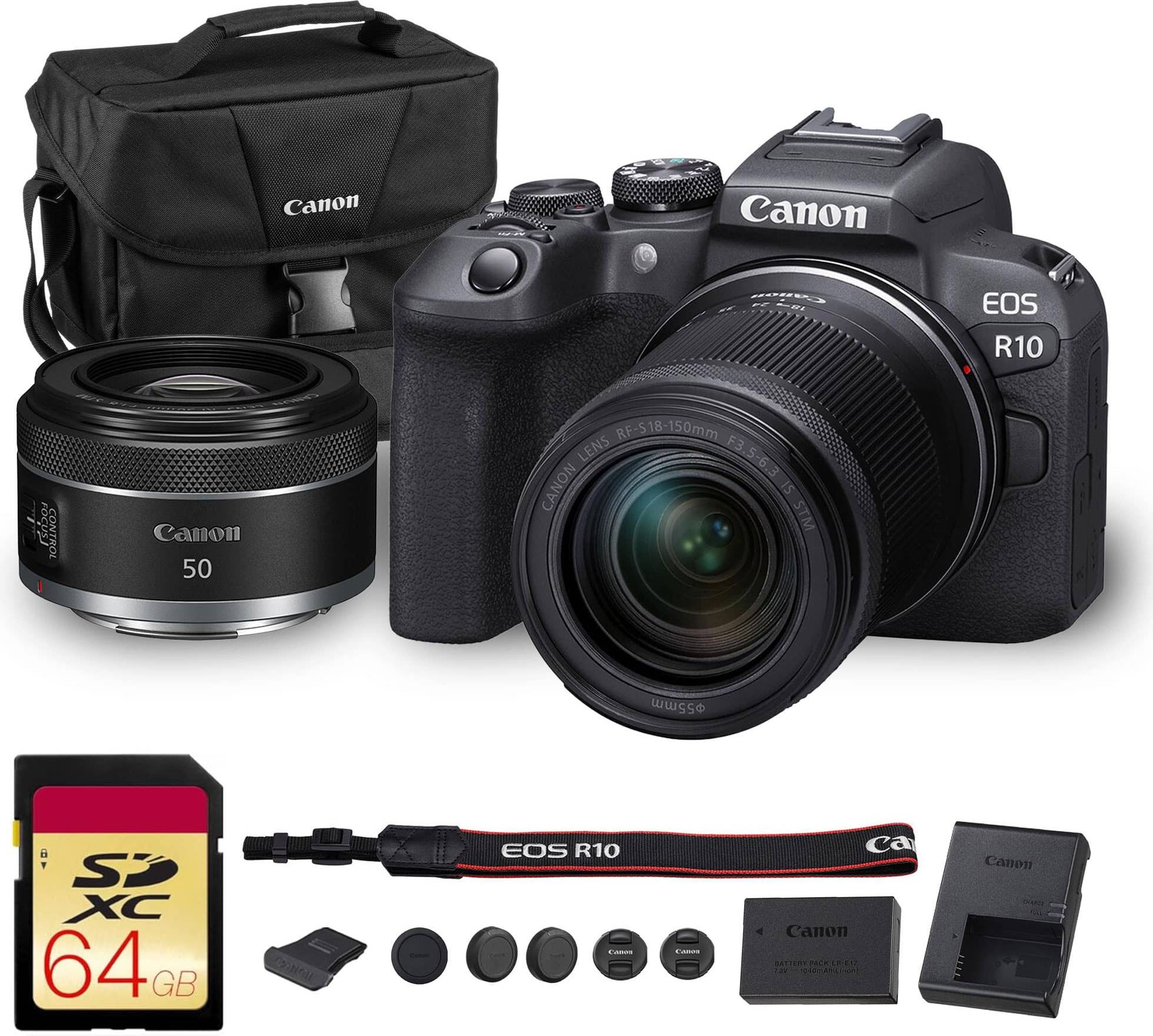 Canon r10 Canon EOS R10 Mirrorless Camera Body Only