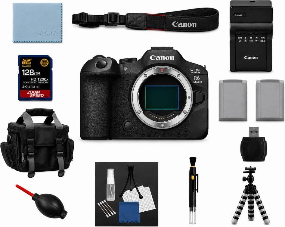 Canon eos r6 mark 2 Canon EOS R6 Mark II Full-Frame Mirrorless Camera Body