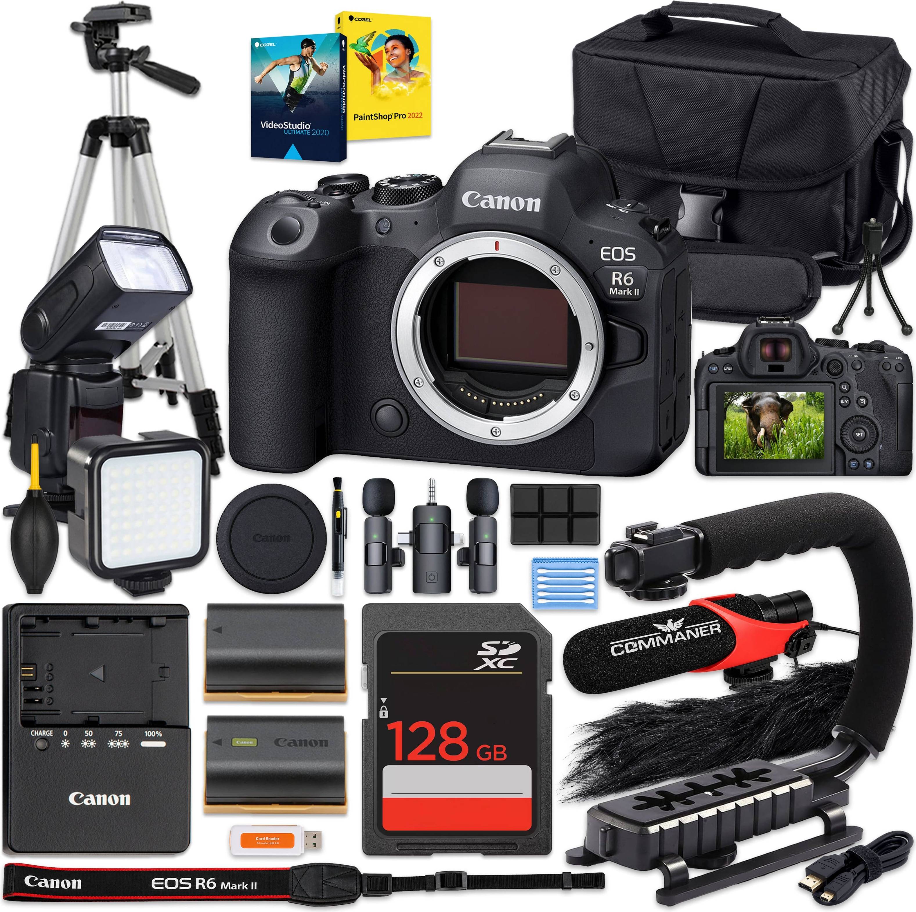 Canon eos r6 mark 2 Canon EOS R6 Mark II Body Only Camera - Black