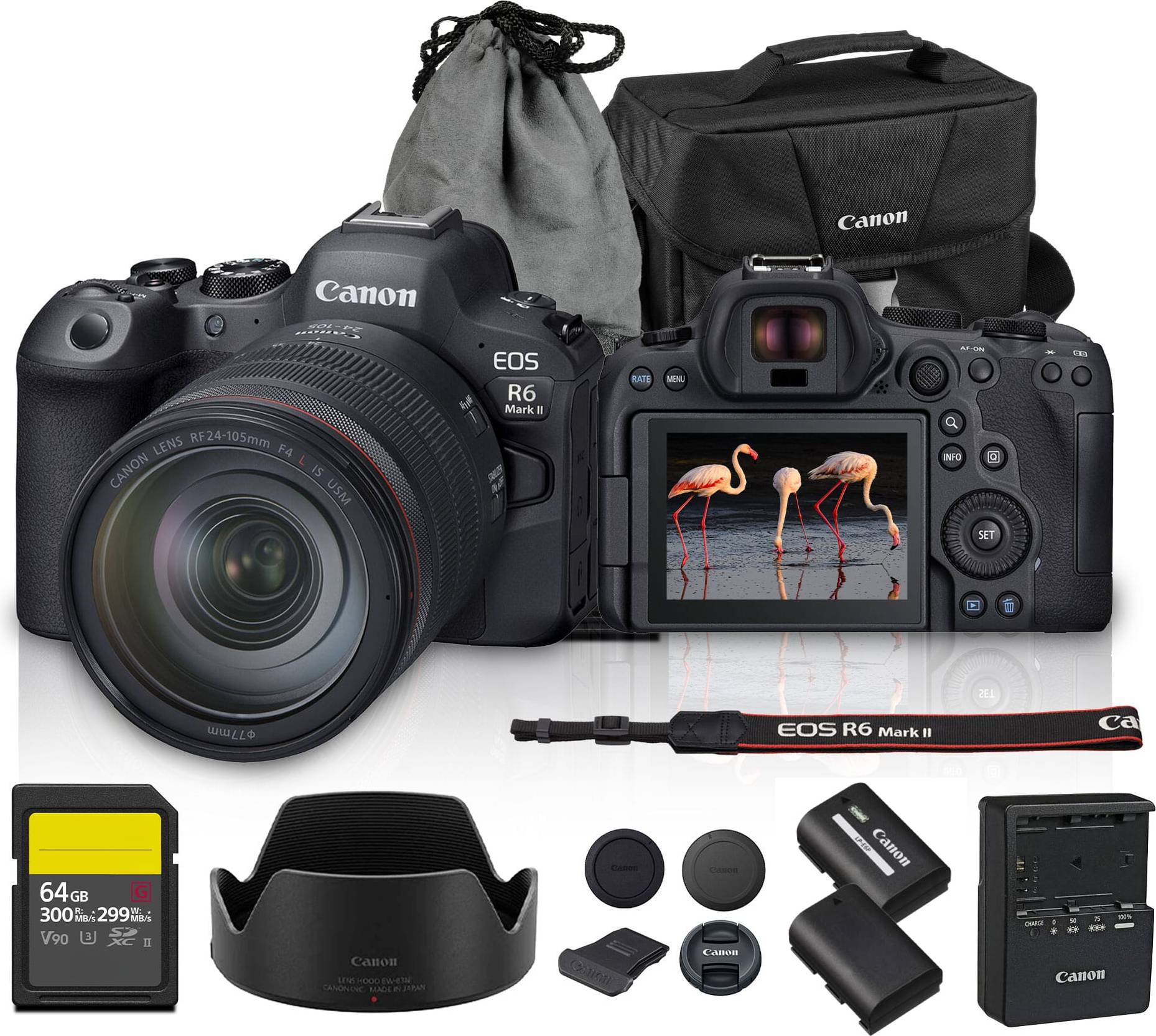 Canon eos r6 mark 2 Canon EOS R6 Mark II Full Frame Camera Creator Bundle