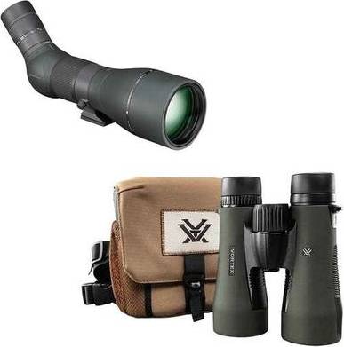 Scopes Vortex Optics Razor HD 27-60x85 Angled Spotting Scope Bundle