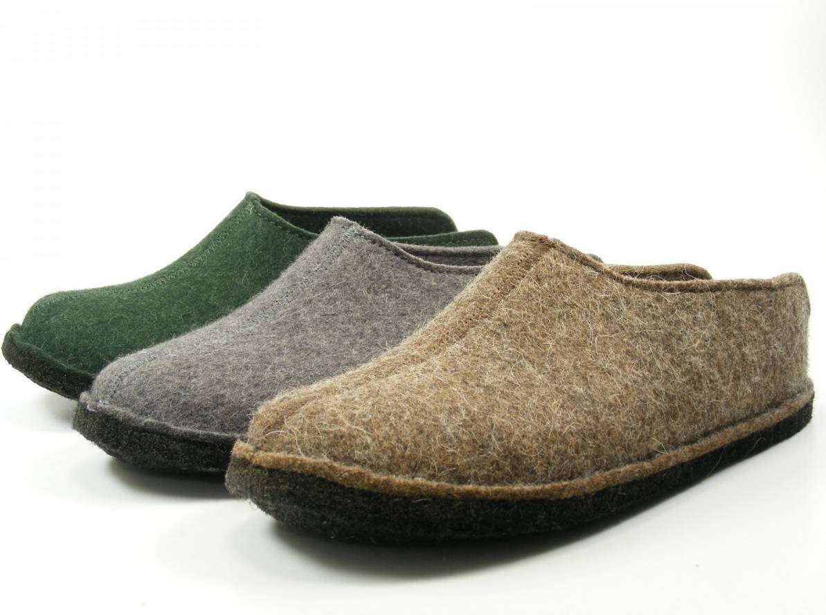 Haflinger Smily Innetofflor - Brun
