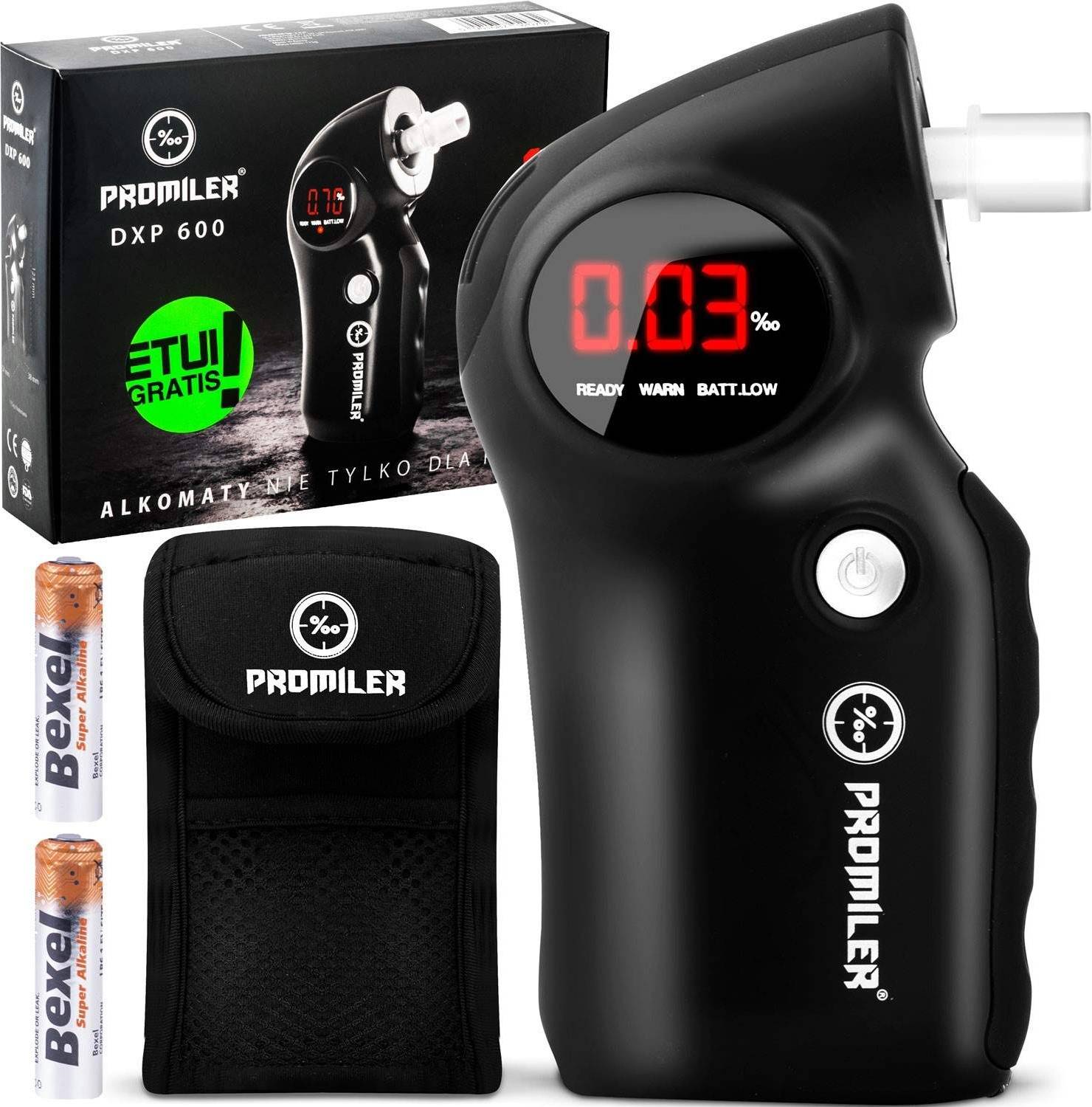 B2X Promiler DXP-600 Halvleder Alkometer
